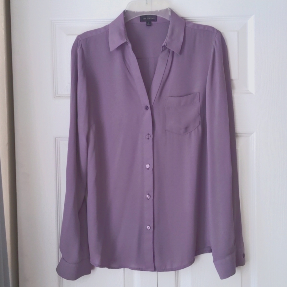 The Limited Lilac Purple Blouse - Small